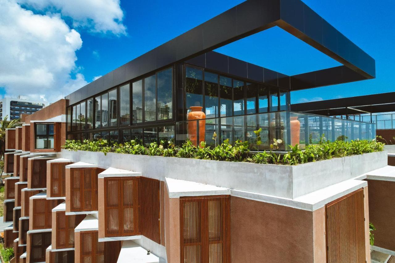 Ba'Ra Hotel João Pessoa Εξωτερικό φωτογραφία The rooftop of the hotel