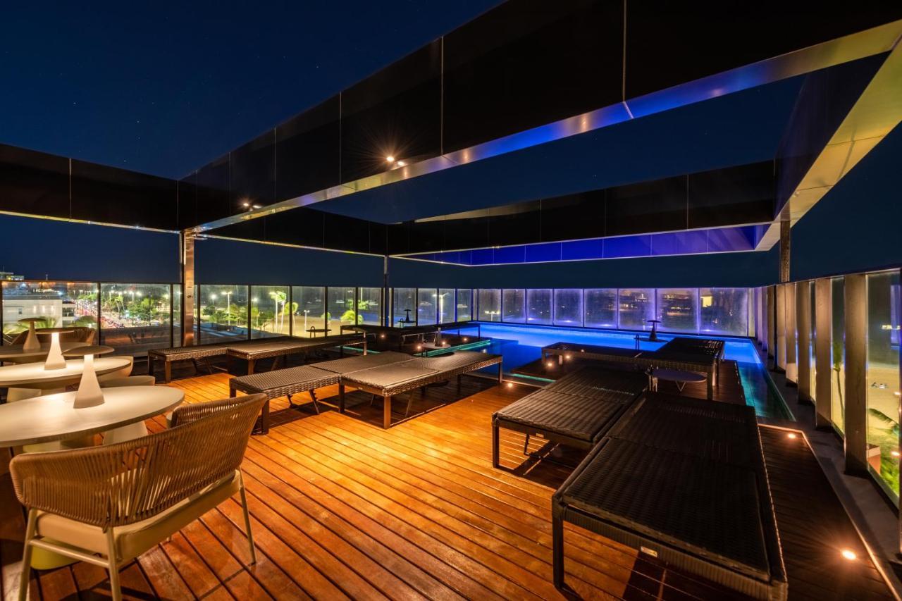 Ba'Ra Hotel João Pessoa Εξωτερικό φωτογραφία Sky bar